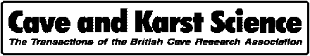 Cave and Karst Science Logo