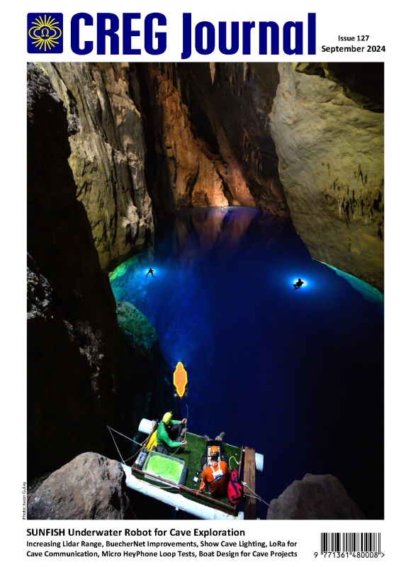 SunFish Underwater Robot for Cave Exploration